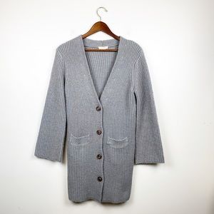 The Hanger Cardigan Sweater Chunky Knit Small